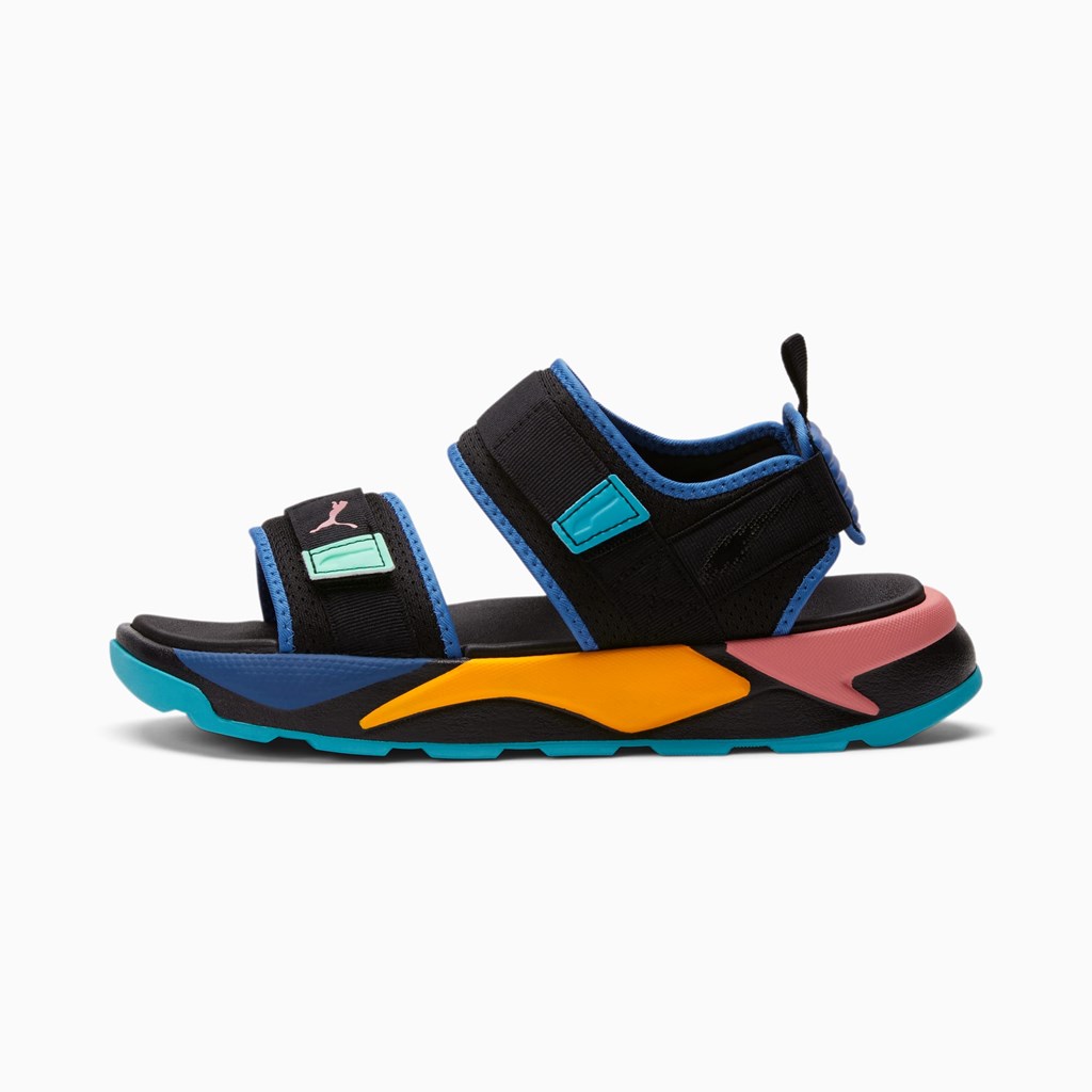 Pánské Sandály Puma RS-Sandal Arcade Černé | 468ADXWHR