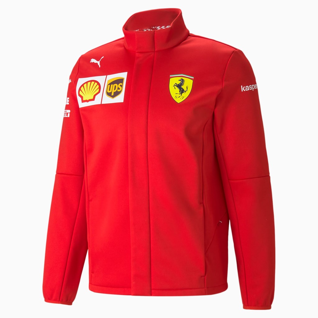 Pánské Softshell Puma Scuderia Ferrari Rosso Corsa | BYRPM6271