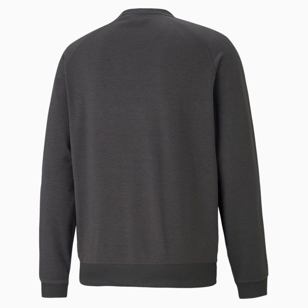 Pánské Svetry Puma EGW CLOUDSPUN PM Golfové Crewneck Černé | KYXHA8495