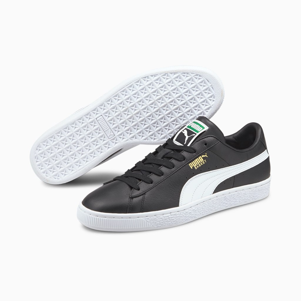 Pánské Tenisky Puma Basket Classic XXI Černé Bílé | YXA-249163