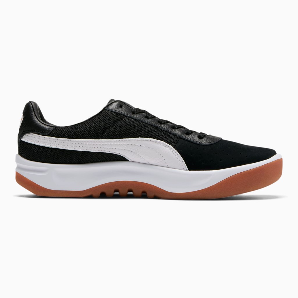 Pánské Tenisky Puma California Běžné Černé Bílé Zlaté | LXE-758602