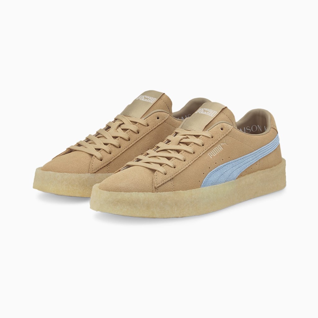 Pánské Tenisky Puma PUMA x MAISON KITSUNE Suede Crepe Blankyt | HMAVC4167