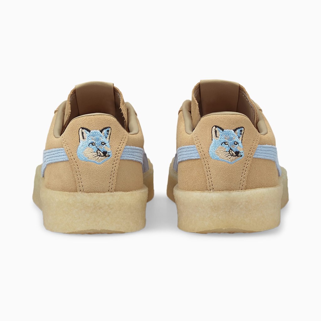 Pánské Tenisky Puma PUMA x MAISON KITSUNE Suede Crepe Blankyt | HMAVC4167