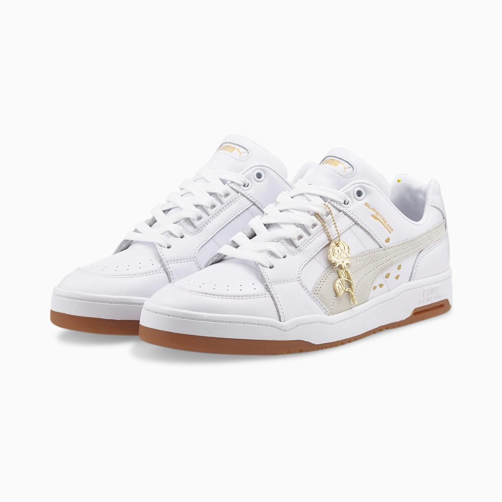 Pánské Tenisky Puma Slipstream Lo Beauty Bílé | BXAMT0834