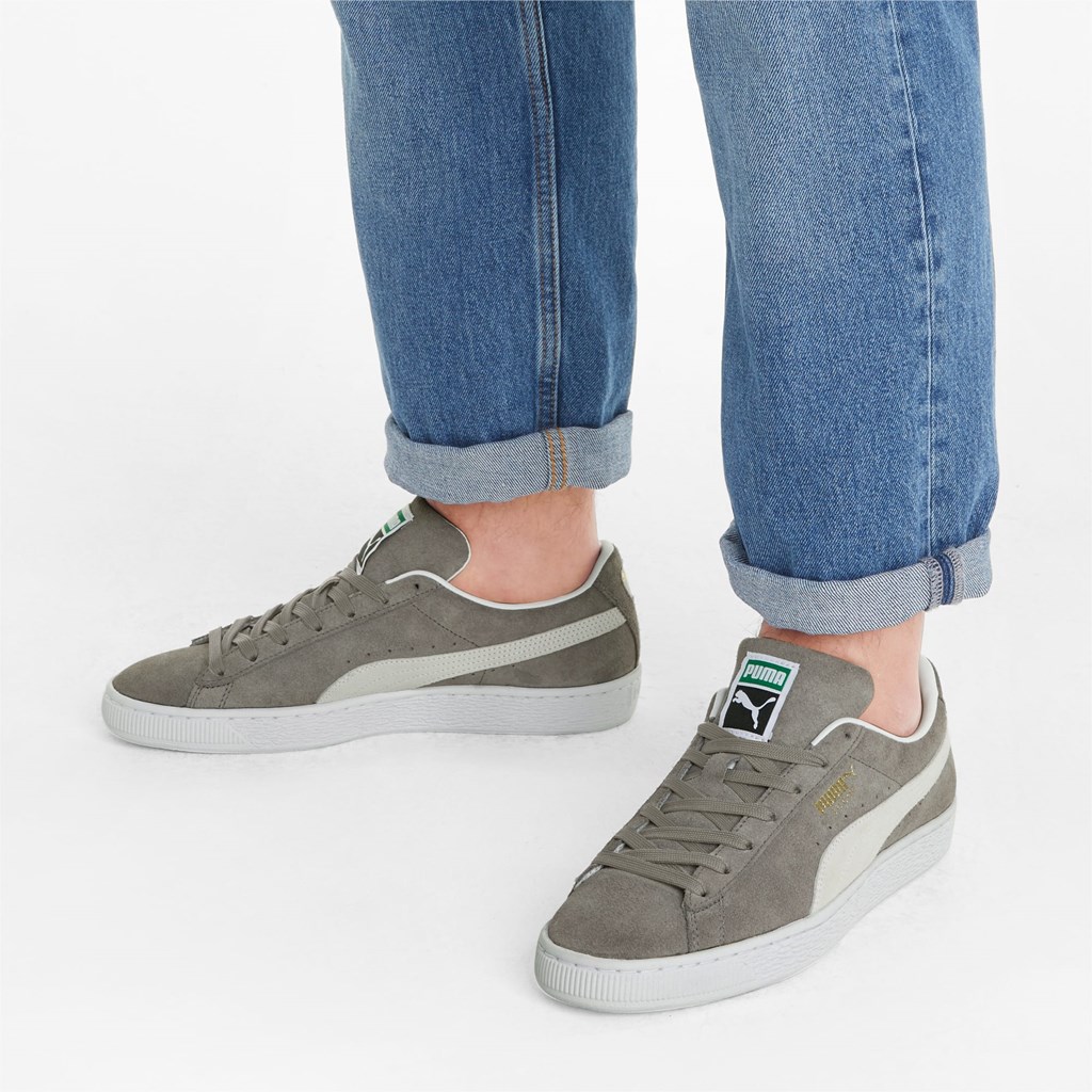 Pánské Tenisky Puma Suede Classic XXI Bílé | THC-136785