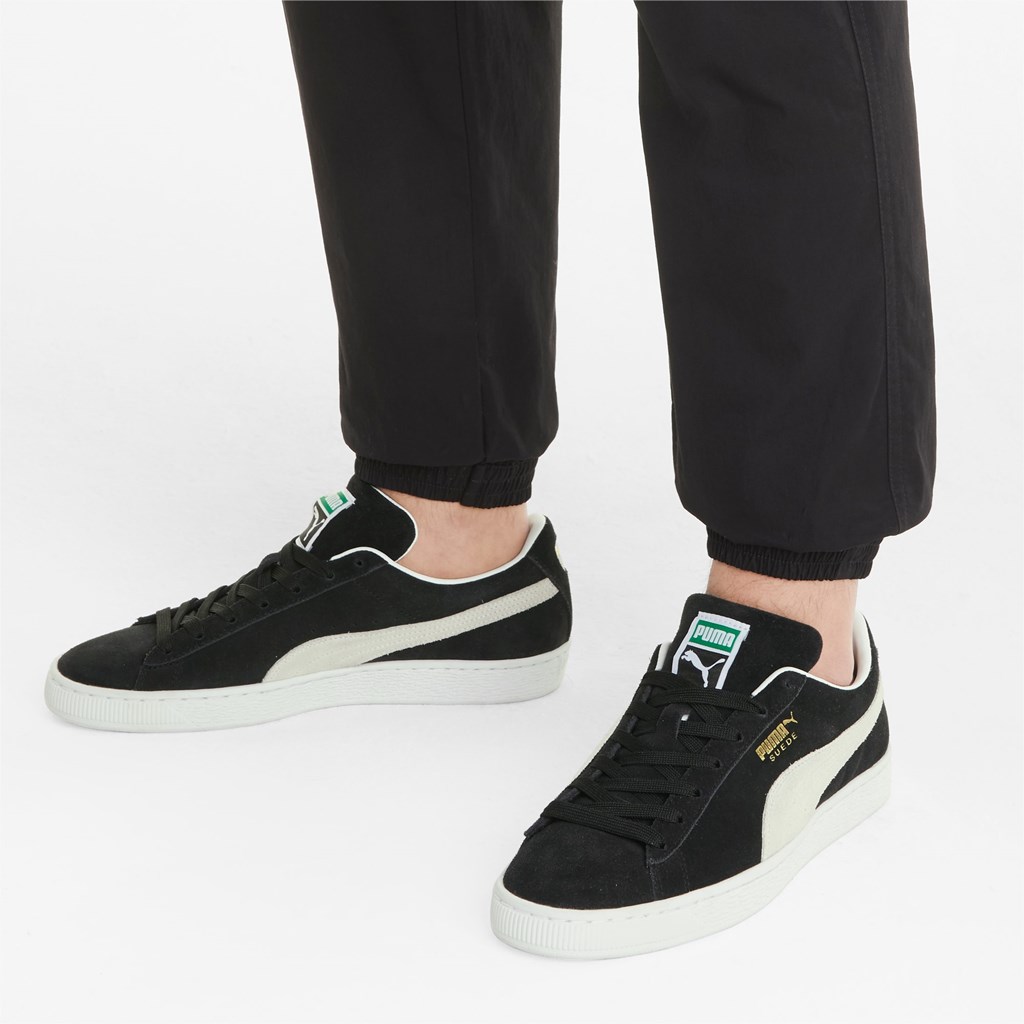 Pánské Tenisky Puma Suede Classic XXI Černé Bílé | YTI-437925