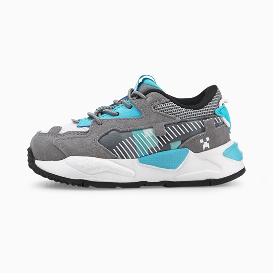 Chlapecké Tenisky Puma PUMA x MINECRAFT RS-Z Toddler Griffin / Hawaiian Ocean | 423GESFLH