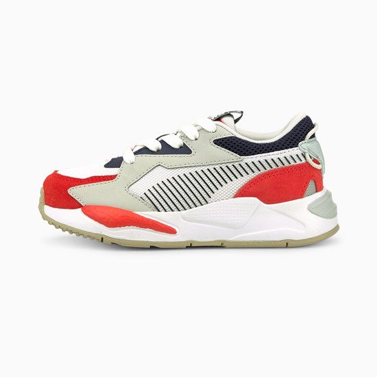 Chlapecké Tenisky Puma Rs-z College Little Bílé | 217GZHPRU