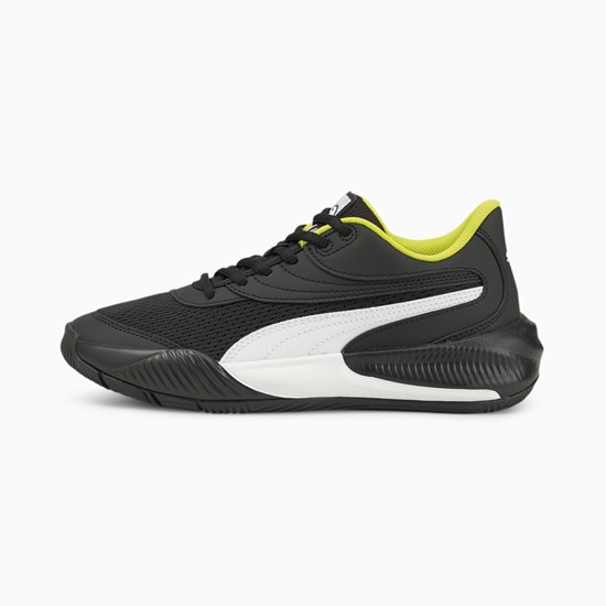 Chlapecké Tenisky Puma Triple JR Černé Bílé | 256SFMNXI