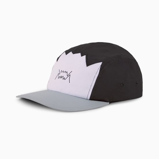 Dámské Klobouky Puma Basketball Five-Panel Černé | 739481-NEJ