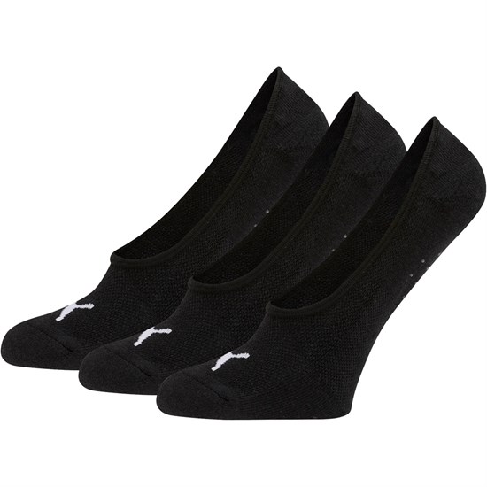 Dámské Ponožky Puma Select Terry Liner Socks [3 Pack] Černé Bílé | HKCSI6079