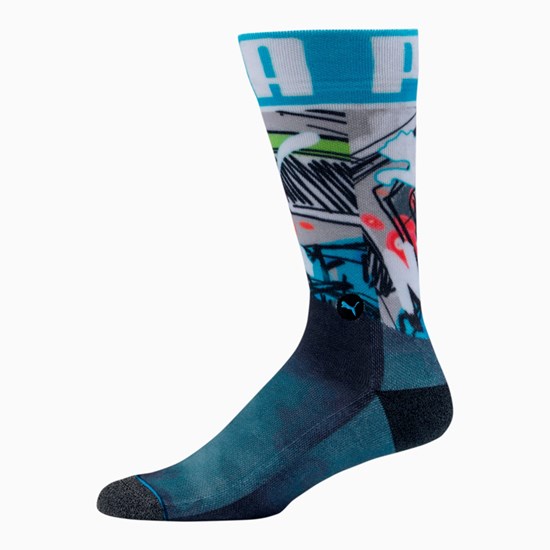 Dámské Ponožky Puma Unisex Crew Socks [1 Pair] Černé Blankyt | WMEPJ9316