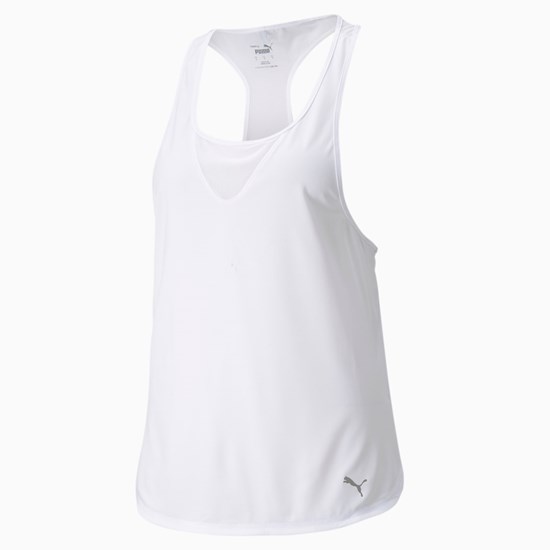 Dámské Tank Tops Puma COOLADAPT Běžecké Tank Top Bílé | 4651398-WY