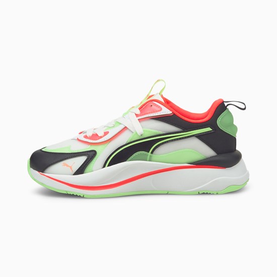 Dámské Tenisky Puma RS-Curve City Lights Bílé Zelene | UJVRS5291