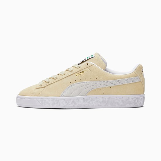 Dámské Tenisky Puma Suede Classic XXI Žluté Bílé | GNUSF1347