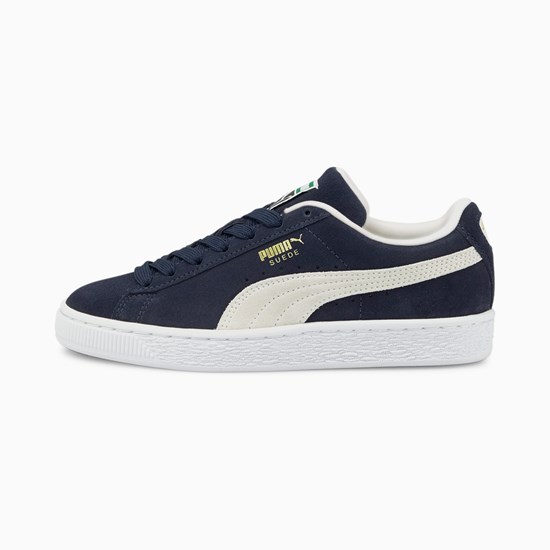 Dívčí Tenisky Puma Suede Classic XXI JR Bílé | 864OCEJKI