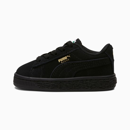 Dívčí Tenisky Puma Suede Classic XXI Toddler Černé Černé | 038MXDLNQ