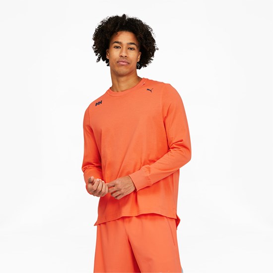 Pánské Běžecké Tričko Puma PUMA x HELLY HANSEN Long Sleeve Koralove | 320DFTEXQ