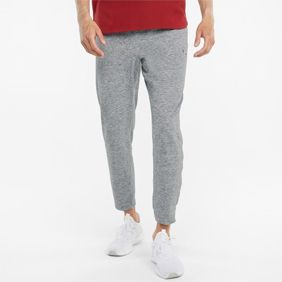 Pánské Kalhoty Puma CLOUDSPUN Tréninková Medium Gray Heather | 624MRXIZF