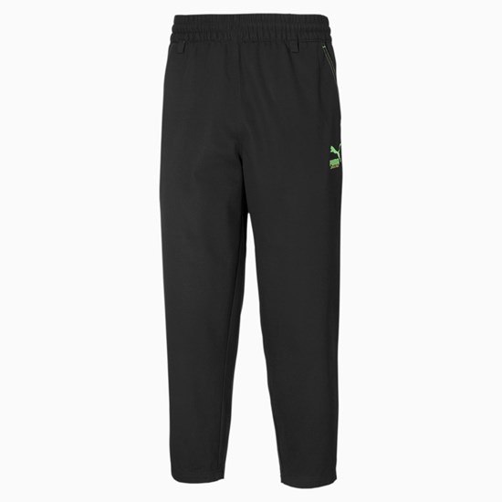 Pánské Kalhoty Puma PUMA x SANTA CRUZ Twill Pants Černé | 098GCAETQ