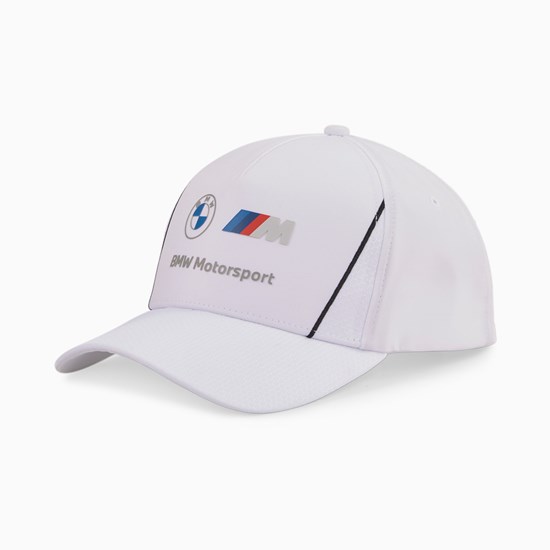 Pánské Klobouky Puma BMW M Motorsport Baseball Bílé | 830567-IKR