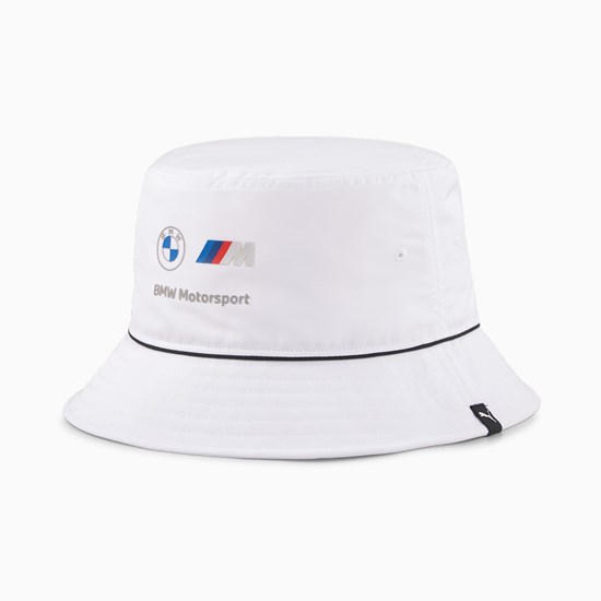 Pánské Klobouky Puma BMW M Motorsport Bucket Bílé | 765928-EIQ