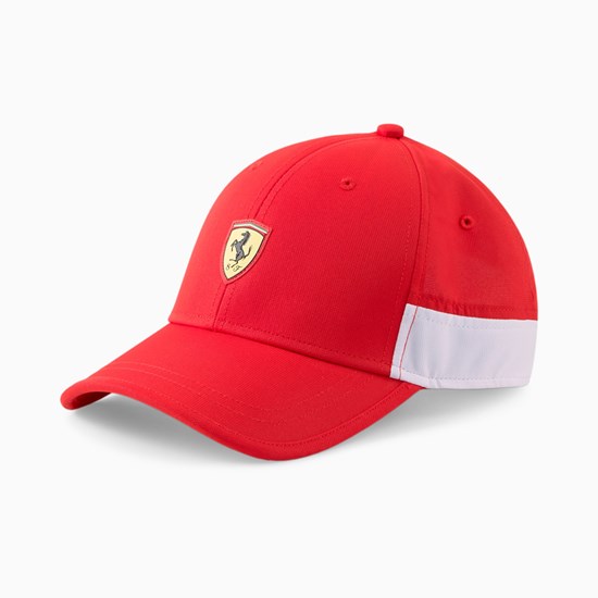 Pánské Klobouky Puma Scuderia Ferrari SPTWR Race Baseball Rosso Corsa | 156349-JLZ