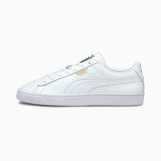 Pánské Tenisky Puma Basket Classic XXI Bílé Bílé | EQI-074529