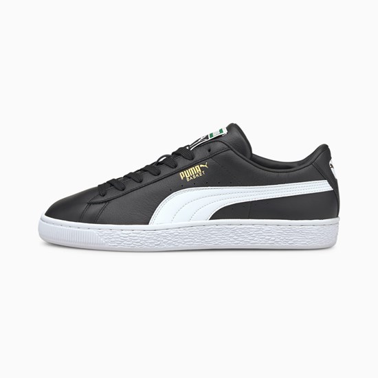 Pánské Tenisky Puma Basket Classic XXI Černé Bílé | YXA-249163