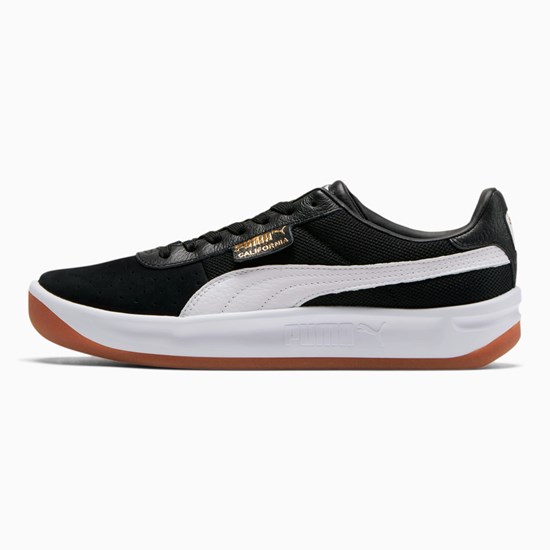 Pánské Tenisky Puma California Běžné Černé Bílé Zlaté | LXE-758602