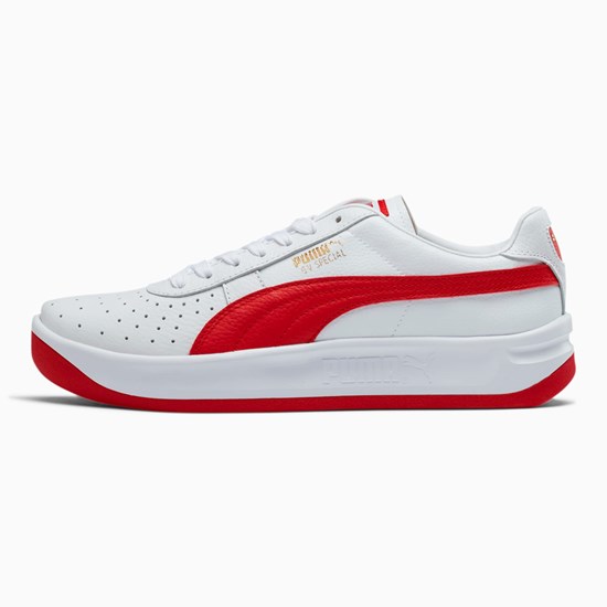 Pánské Tenisky Puma GV Special+ Bílé Červené | UPR-251478