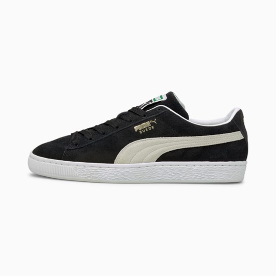 Pánské Tenisky Puma Suede Classic XXI Černé Bílé | YTI-437925