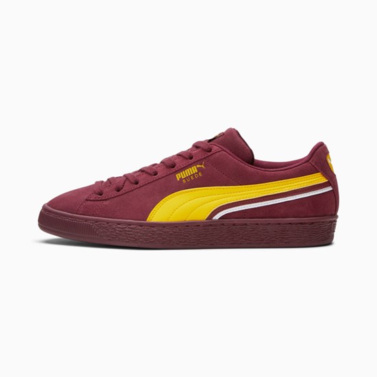 Pánské Tenisky Puma Suede Triplex Vínové Bílé | JAM-157843