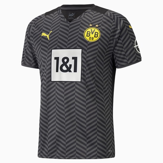 Pánské Tričko Puma BVB Away Replica Černé | 763LRIDFZ