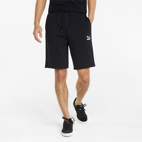 Pánské Šortky Puma Classics Longline Černé | 056RQXGCE